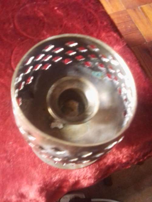 VINTAGE COPPER BRASS INCENCE BURNER