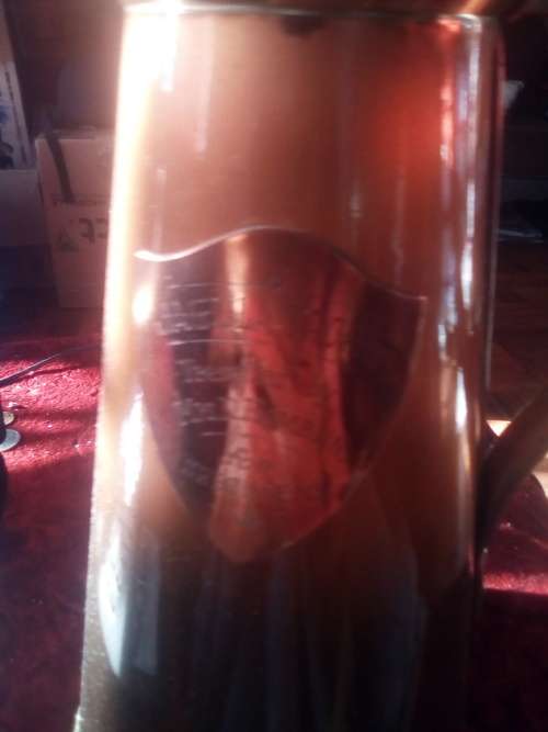 antique big copper jug