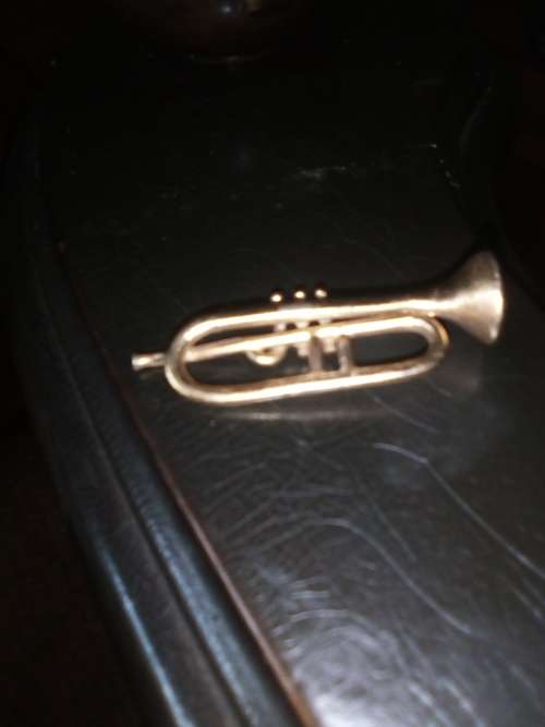 7CM BRASS TRUMPET