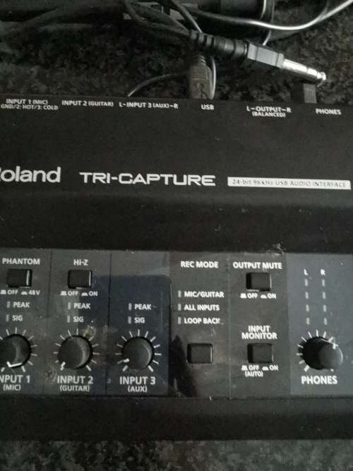 ROLAND TRI CAPTURE INTERFACE