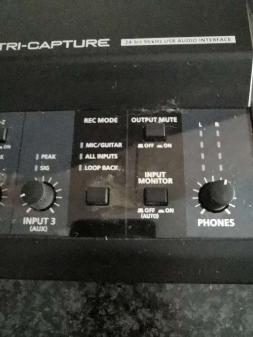ROLAND TRI CAPTURE INTERFACE