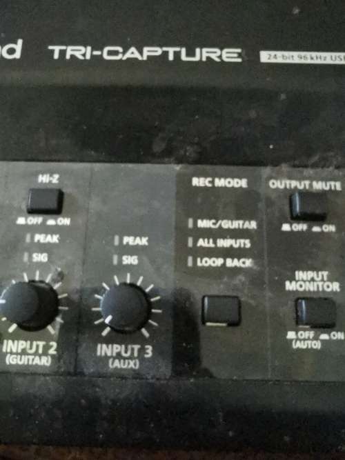ROLAND TRI CAPTURE INTERFACE