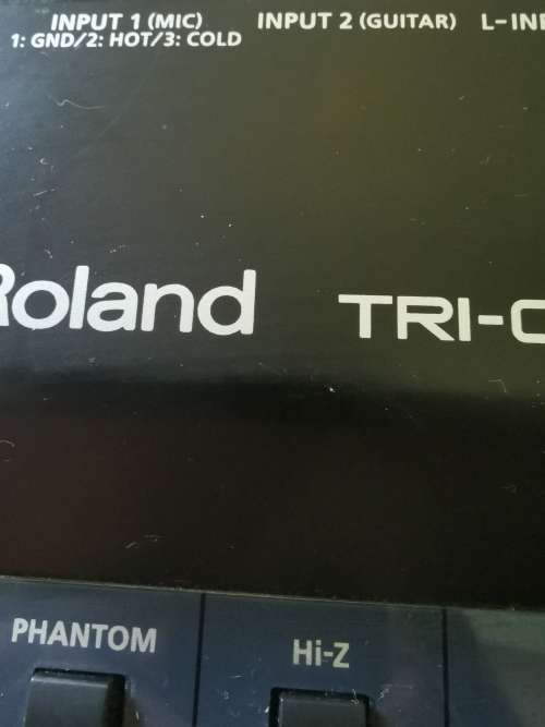 ROLAND TRI CAPTURE INTERFACE