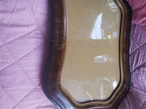 ANTIQUE  WOODEN FRAME WITH GLASS