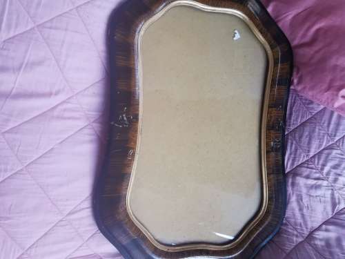 ANTIQUE WOODEN FRAME WITH GLASS 2