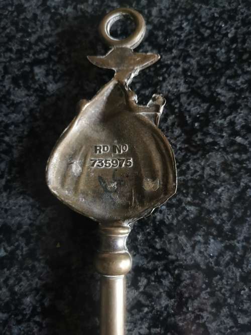 ANTIQUE BRASS FIRE PLACE TOASTING ENGLAND CRINOLENE LADY