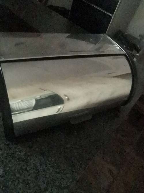 BIG STAINLEES STEEL  BREAD BIN