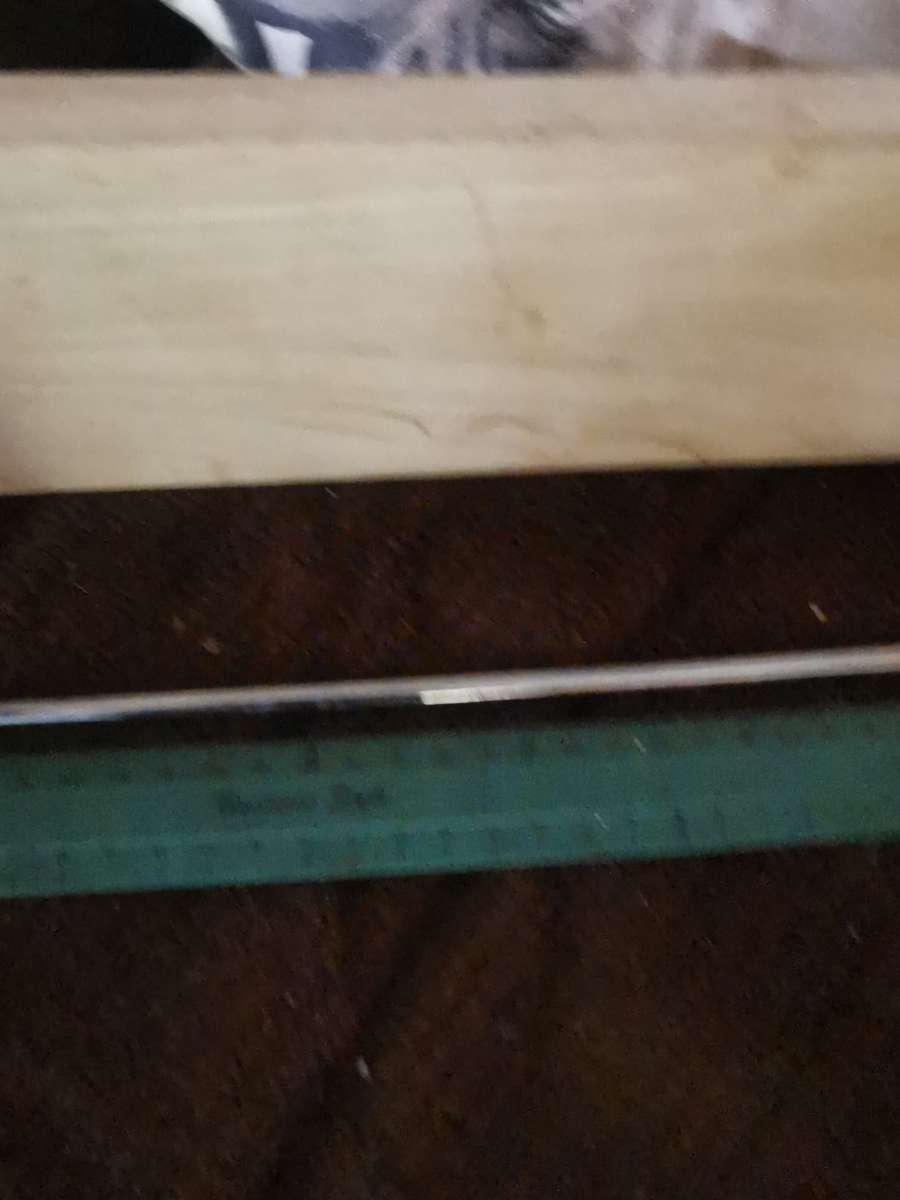 VINTAGE HANDMADE TOWELL RAIL