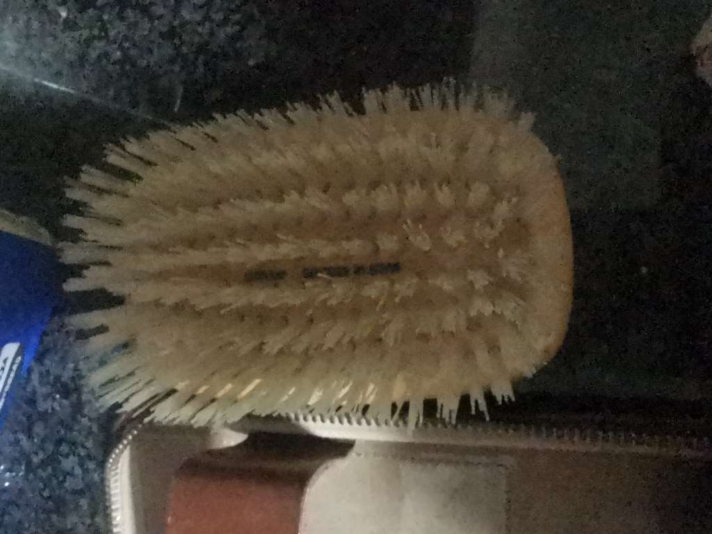 ANTIQUE MENS SHAVING KIT N LEATHER CASE