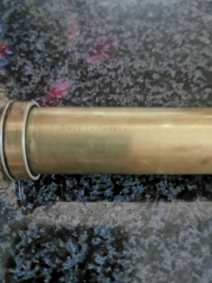 ANTIQUE G ROOS 4 DRAWER TELESCOPE