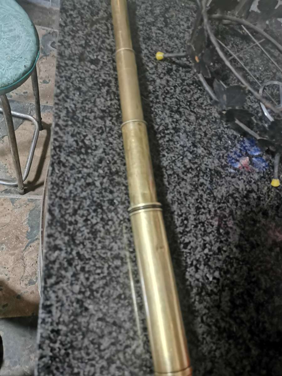 ANTIQUE G ROOS 4 DRAWER TELESCOPE