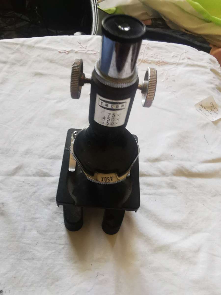 VINTAGE TACON MICROSCOPE