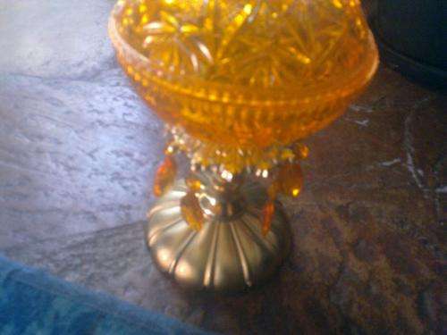 VINTAGE STUNNING HOLDER WITH LID