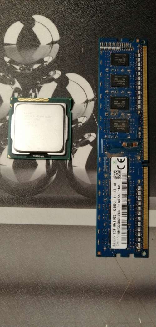Intel Pentium G620 and 2GB DDR3 Ram Tested and Working 100%