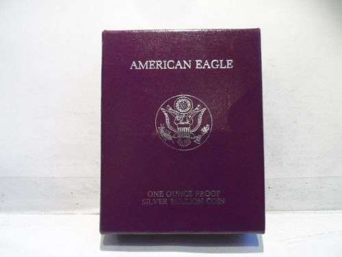 Silver American Eagle 1986 liberty one dollar proof