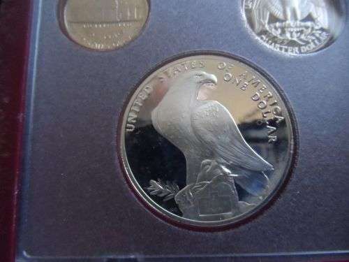 United States 1984 Olympic Prestige proof Set silver dollar