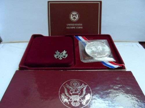 united states 2 silver 1 oz proof coins 1988 olympics