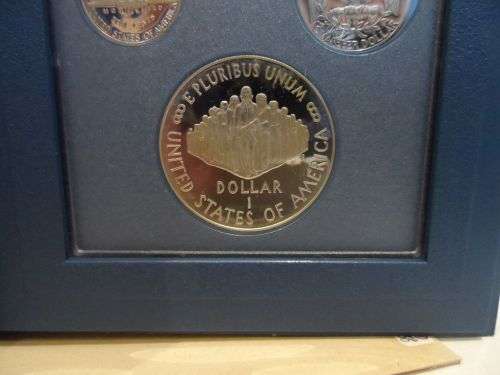 United States 1987 prestige proof coin set, silver.