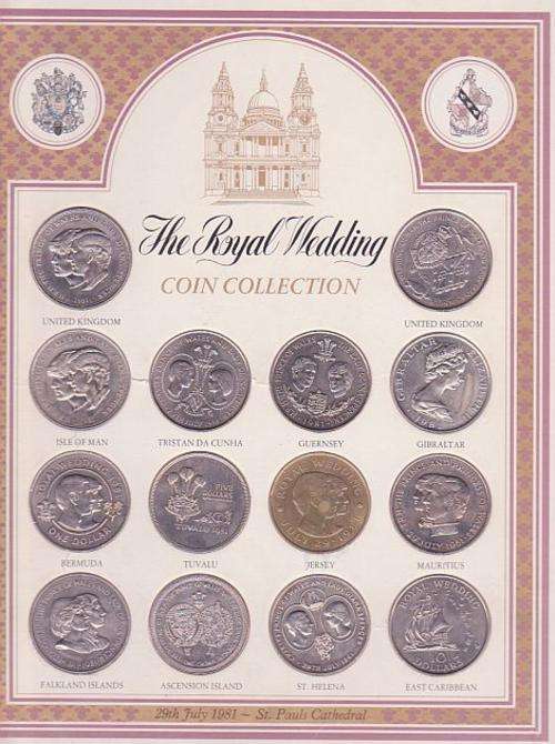 royal wedding coin set