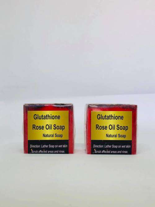 Glutathione Rose Oil Soap- 100g x 2