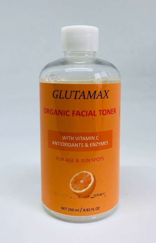 GLUTAMAX ORGANIC BRIGHTENING TONER WITH VITAMIN C AND ENZYMES- 250ml