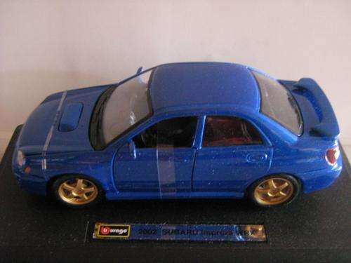 Subaru Impreza WRX 2002 (Scale 1/24) by Bburago Bijoux Collezione