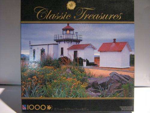Puzzle : Classic Treasures - Point No Point Lighthouse (1000pcs)