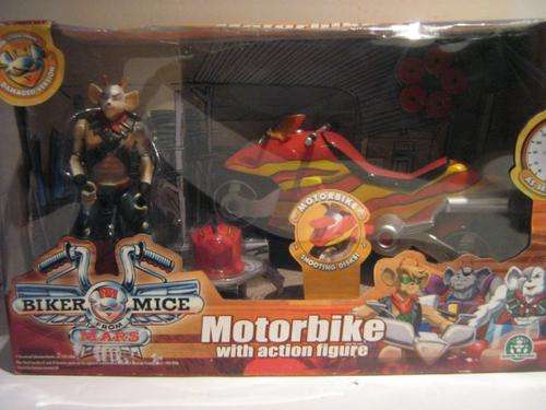 Biker Mice From Mars - Motorbike with Action Figure