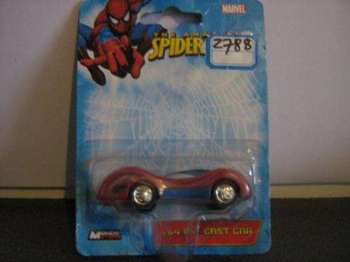 SPIDER-MAN Die-Cast Car (Scale 1/64) by MARVEL Mondo Motors