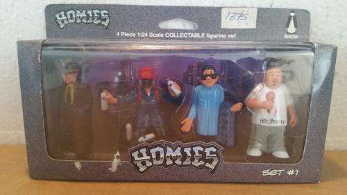 Homies 4 Piece 1:24 Scale Collectable Figurine set