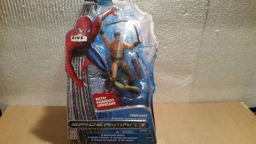 SPIDER-MAN - KRAVEN Bullwhip swinging action! (with KOMODO Dragon