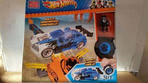 MEGA BLOCKS (Build it, Launch it!) 116pcs by HOTWHEELS