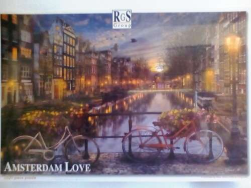 Jigsaw puzzle :Amsterdam Love -1500 piece