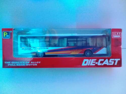 City Bus : Pull-Back Motor - Diecast