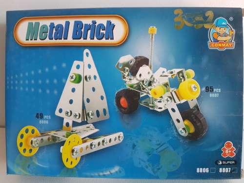Metal Brick: DIY Assembly Kit (95 piece)