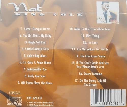 Nat `King` Cole - Picture Disc