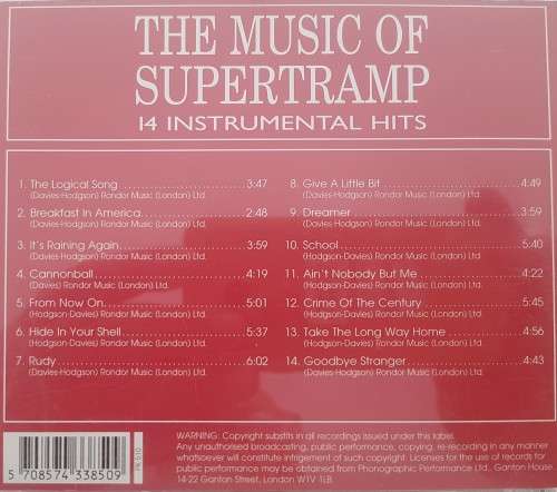 The Music of Supertramp - 14 Instrumental Hits