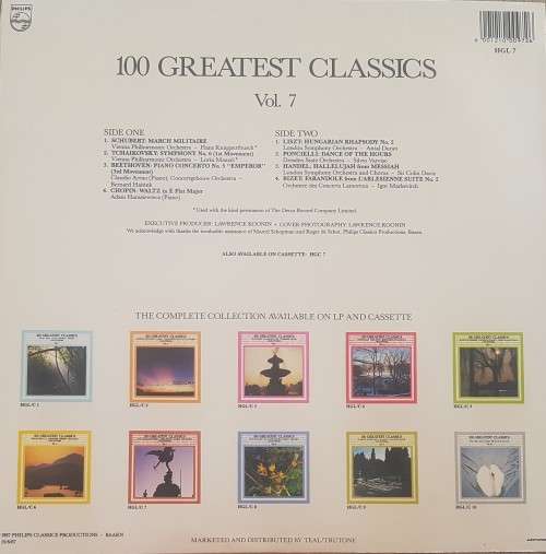 Vinyl Record: 100 Greatest Classics - Vol 7