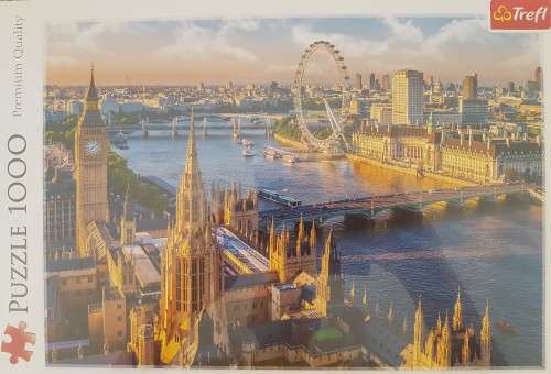 Jigsaw Puzzle: London, England -  1000 piece (48cm X 68,3cm)