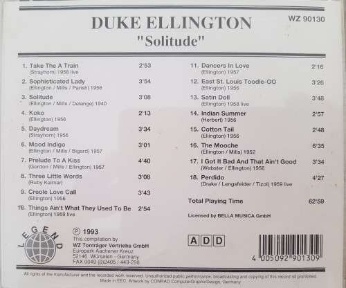 Duke Ellington - Solitude