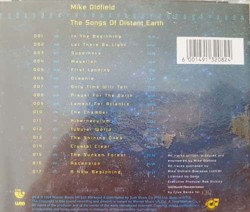 Mike Oldfield - The songs of distant Earth