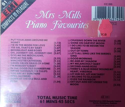 Mrs Mills - Piano Favourites