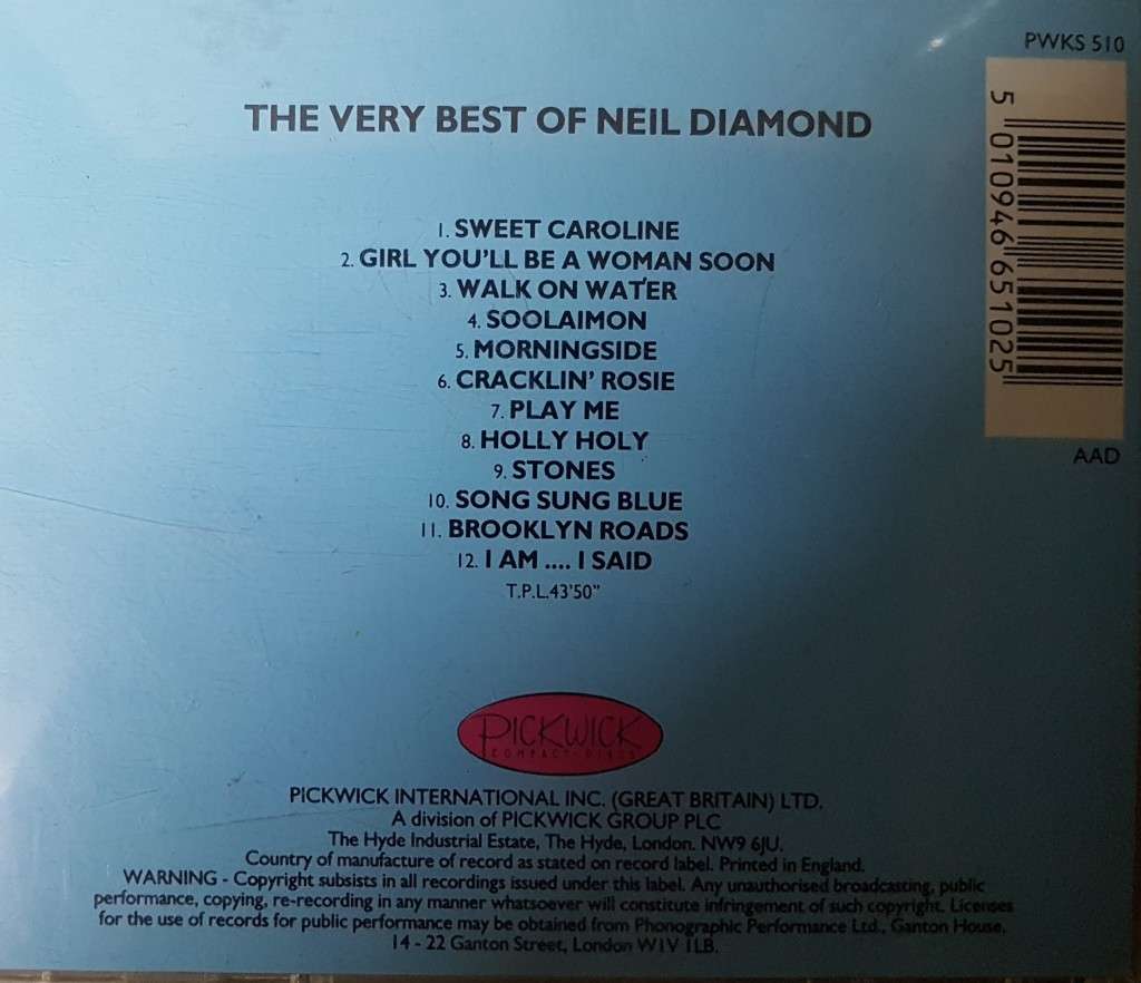 Neil Diamond - The Very best of