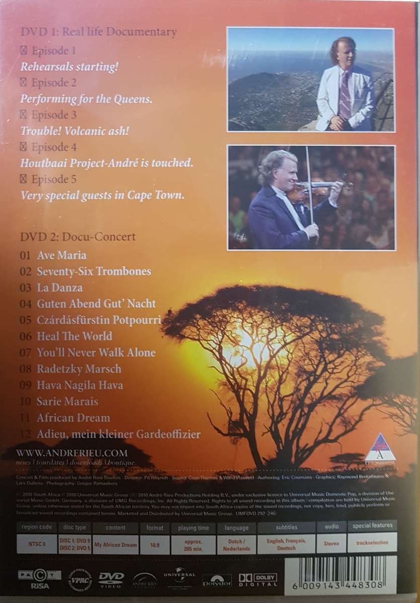 Andre Rieu - My African Dream
