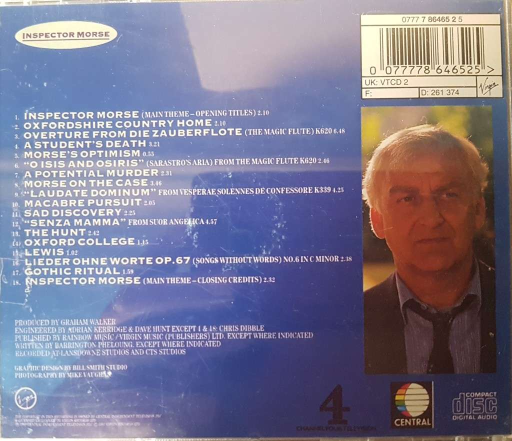 Inspector Morse - Original Music from the ITV Series by Barrington Pheloung