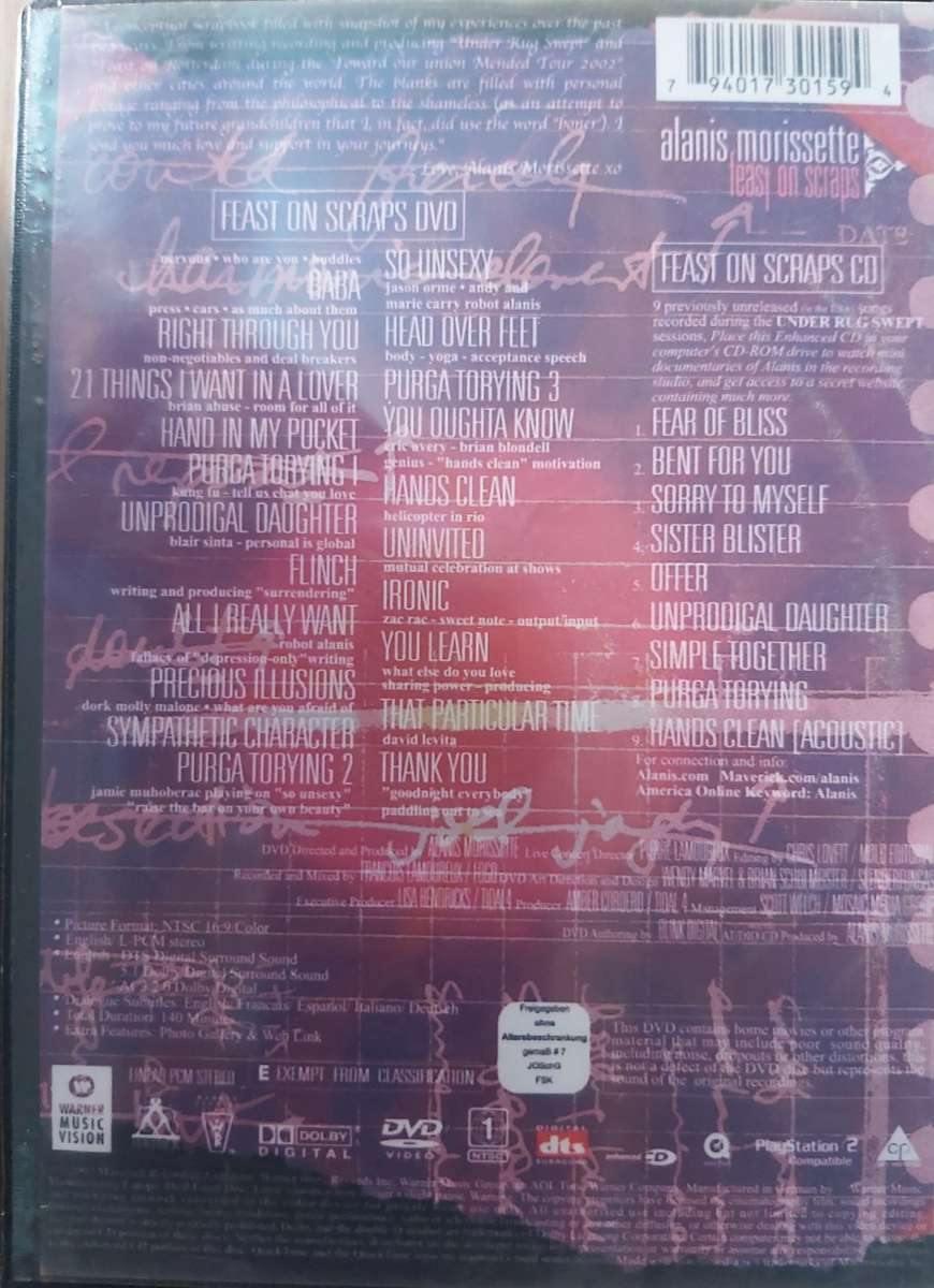 Alanis Morissette Feast on Scraps