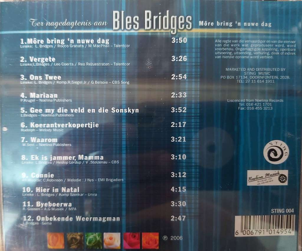 Bles Bridges - Ter nagedagtenis van