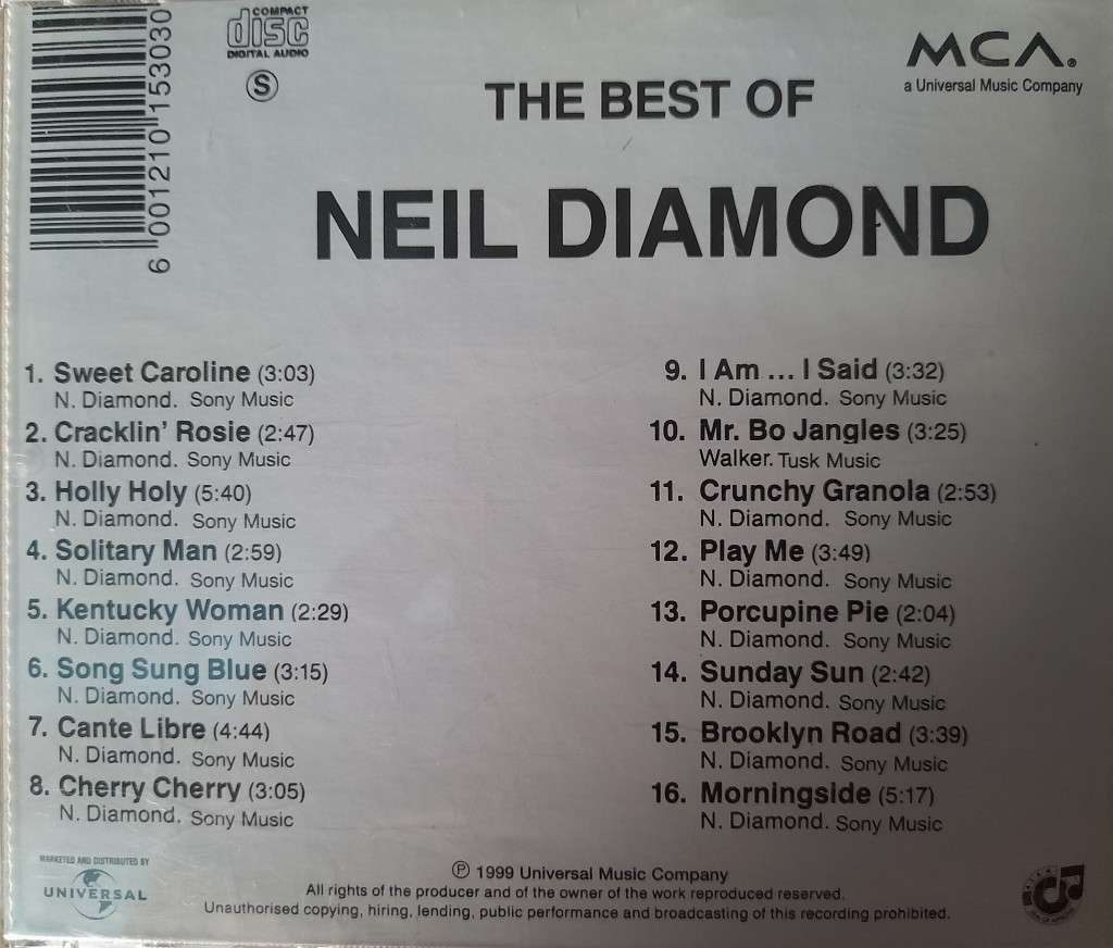 Neil Diamond - The best of