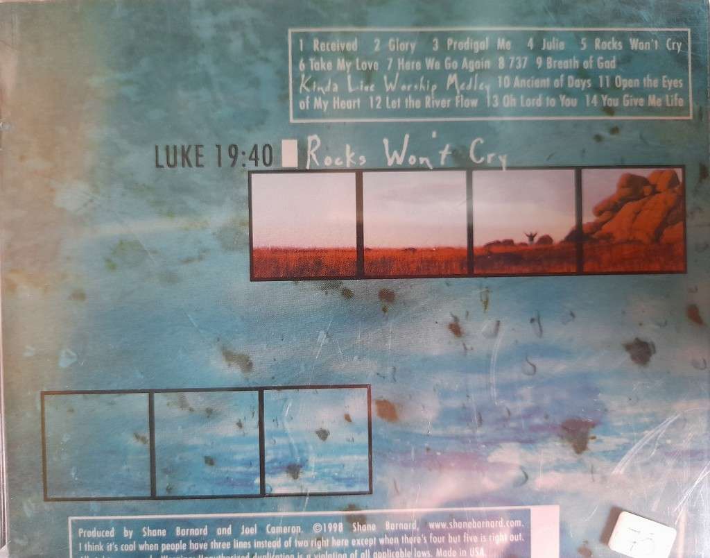 Shane Barnard - Rocks won`t Cry