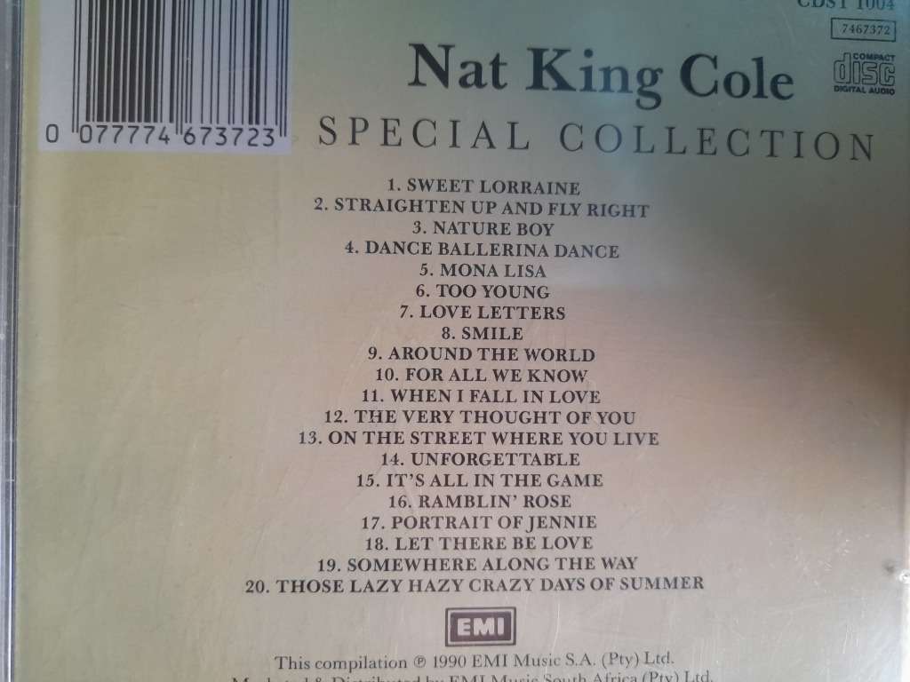Nat King Cole - Special Collection